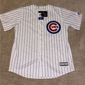 Chicago Cubs Kris Bryant #17 Majestic Cool Base Stitched Jersey - Large